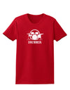 Drummer Womens Dark T-Shirt-TooLoud-Red-X-Small-Davson Sales