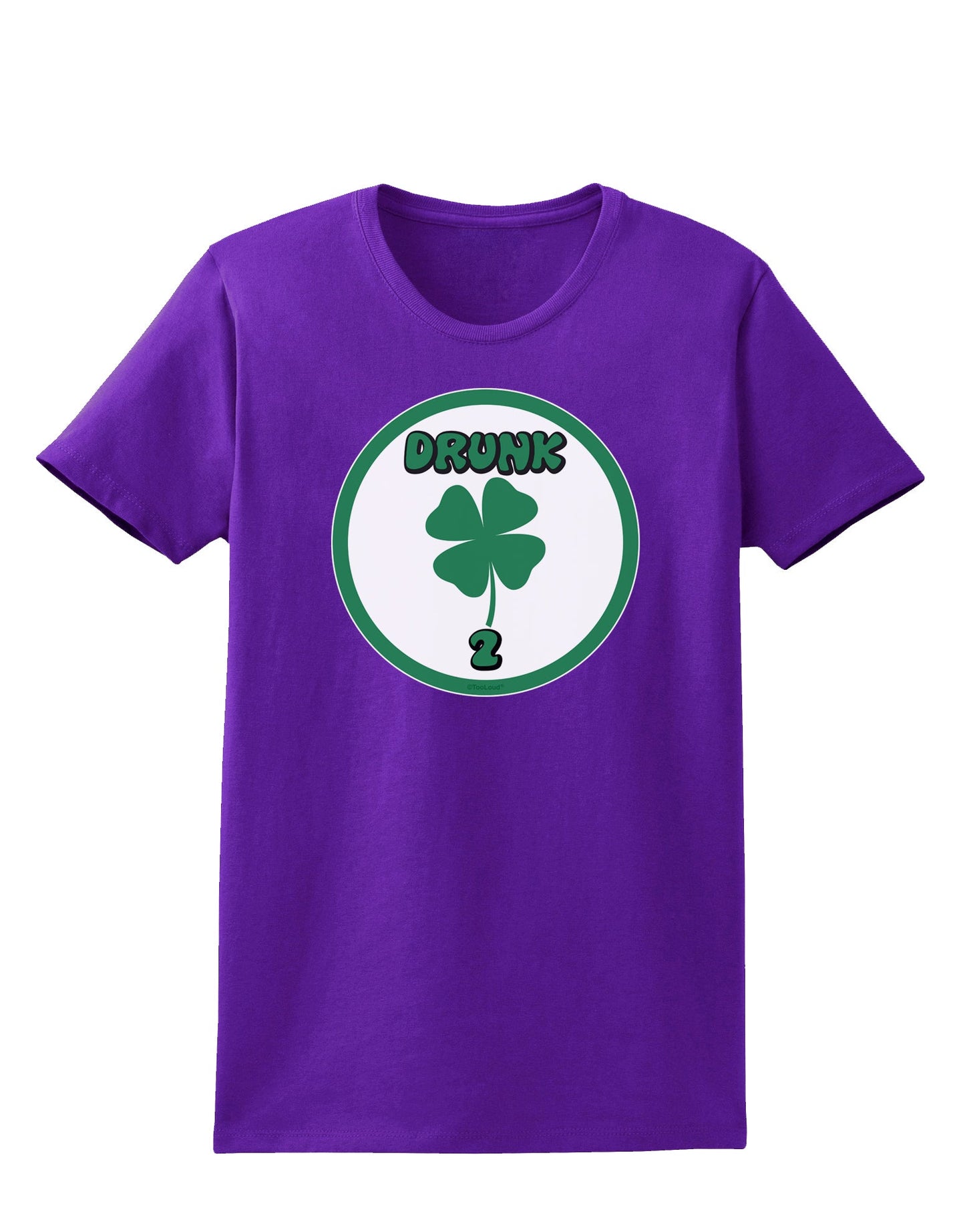 Drunk 2 Funny Womens Dark T-Shirt by TooLoud-TooLoud-Purple-X-Small-Davson Sales