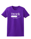 Drunk Loading Bar Womens Dark T-Shirt by TooLoud-Womens T-Shirt-TooLoud-Purple-X-Small-Davson Sales