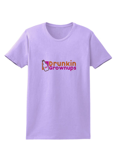 Drunken Grown ups Funny Drinking Womens T-Shirt by TooLoud-Womens T-Shirt-TooLoud-Lavender-X-Small-Davson Sales