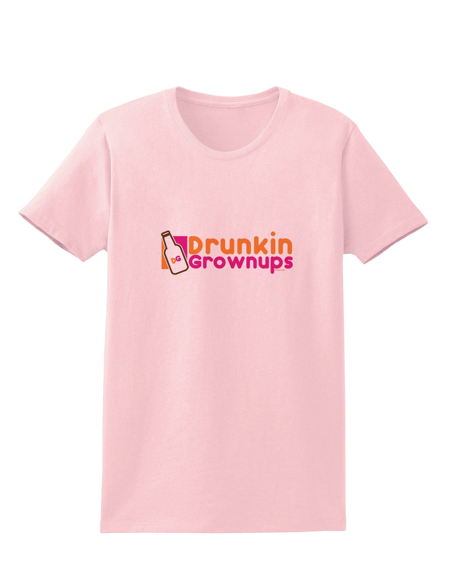Drunken Grown ups Funny Drinking Womens T-Shirt by TooLoud-Womens T-Shirt-TooLoud-PalePink-X-Small-Davson Sales