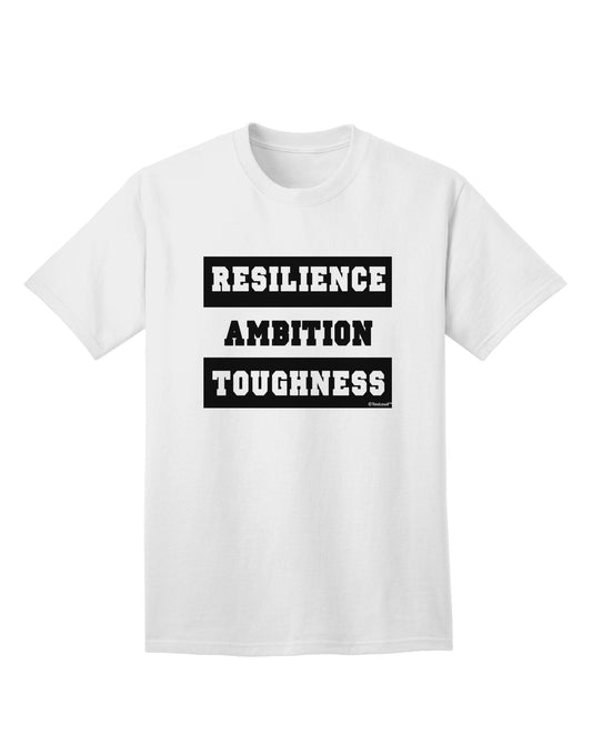 Durable and Empowering Adult T-Shirt for the Resilient and Ambitious-Mens T-shirts-TooLoud-White-Small-Davson Sales