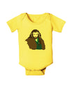 Dwarf King Baby Romper Bodysuit-Baby Romper-TooLoud-Yellow-06-Months-Davson Sales