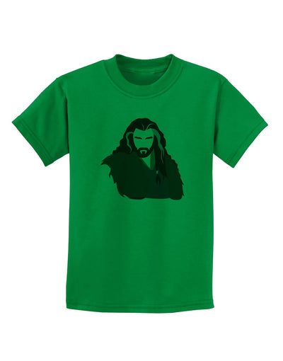 Dwarf King Childrens T-Shirt-Childrens T-Shirt-TooLoud-Kelly-Green-X-Small-Davson Sales