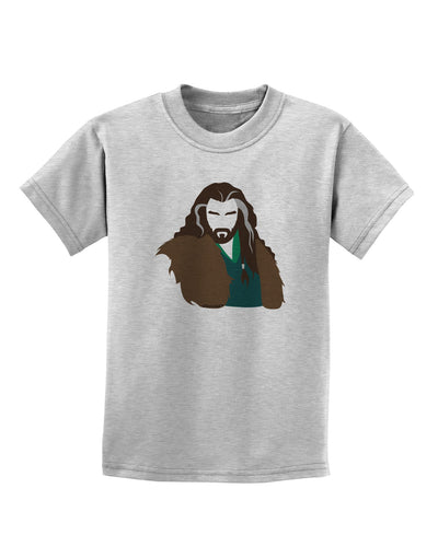 Dwarf King Childrens T-Shirt-Childrens T-Shirt-TooLoud-AshGray-X-Small-Davson Sales