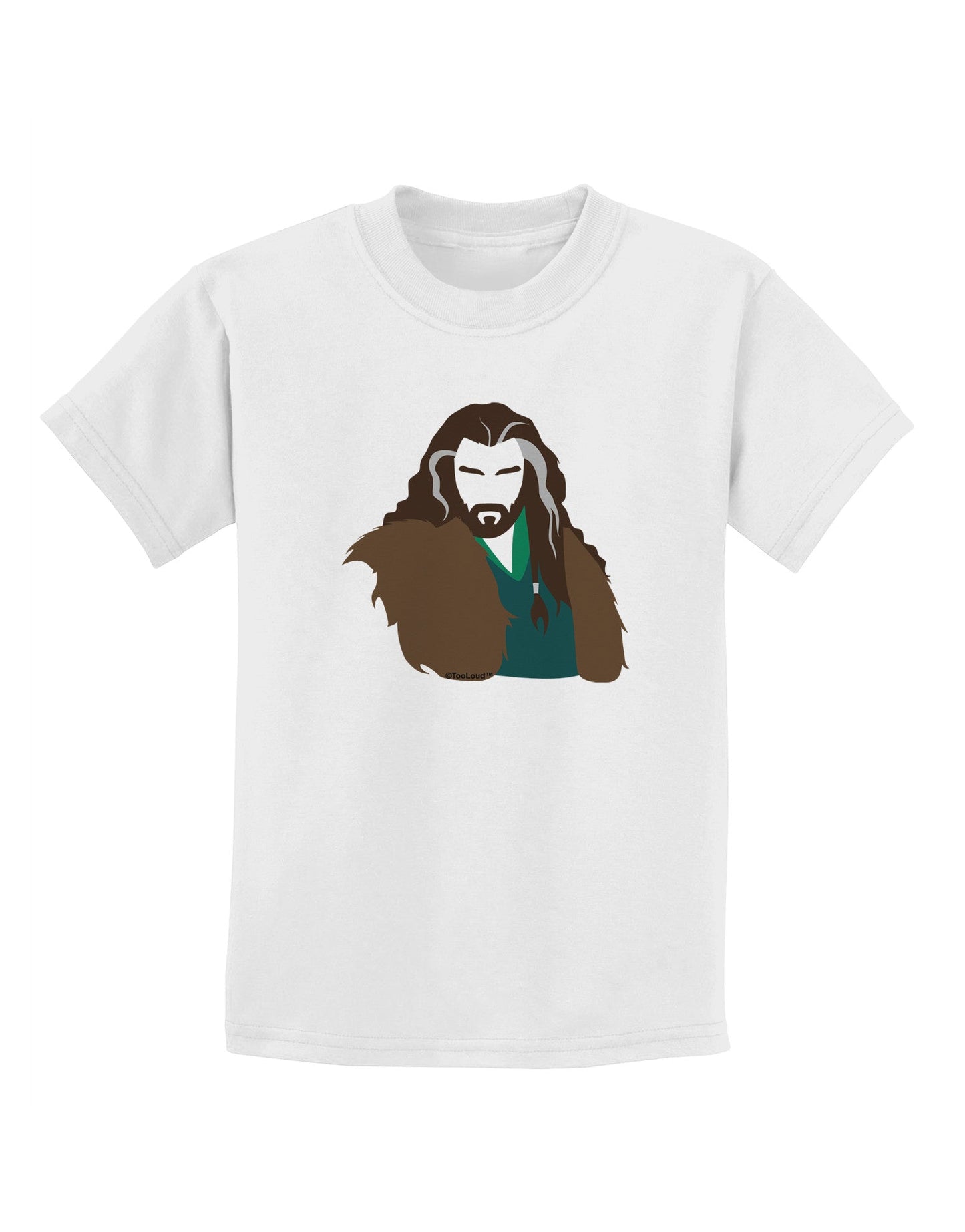 Dwarf King Childrens T-Shirt-Childrens T-Shirt-TooLoud-White-X-Small-Davson Sales