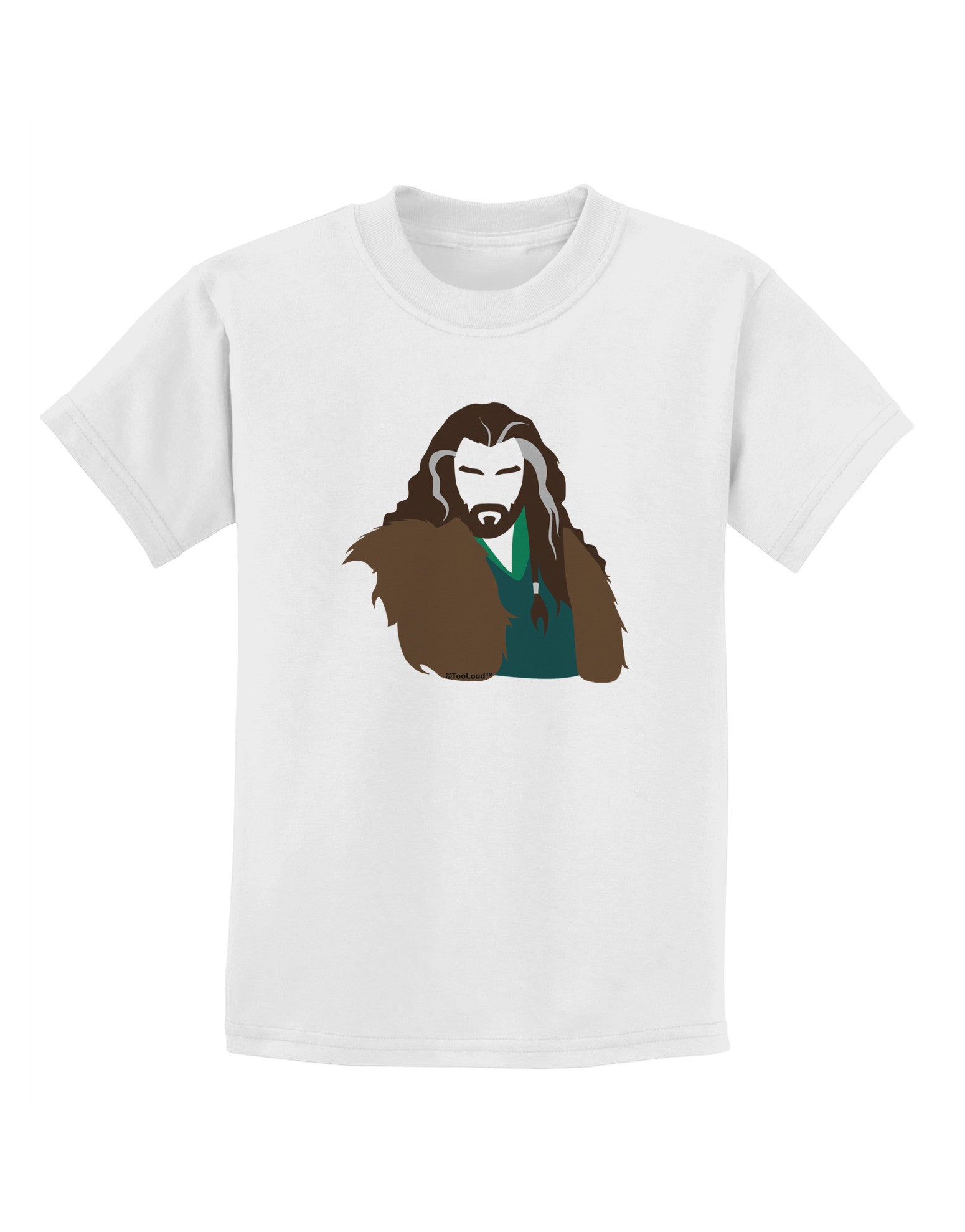 Dwarf King Childrens T-Shirt-Childrens T-Shirt-TooLoud-White-X-Small-Davson Sales