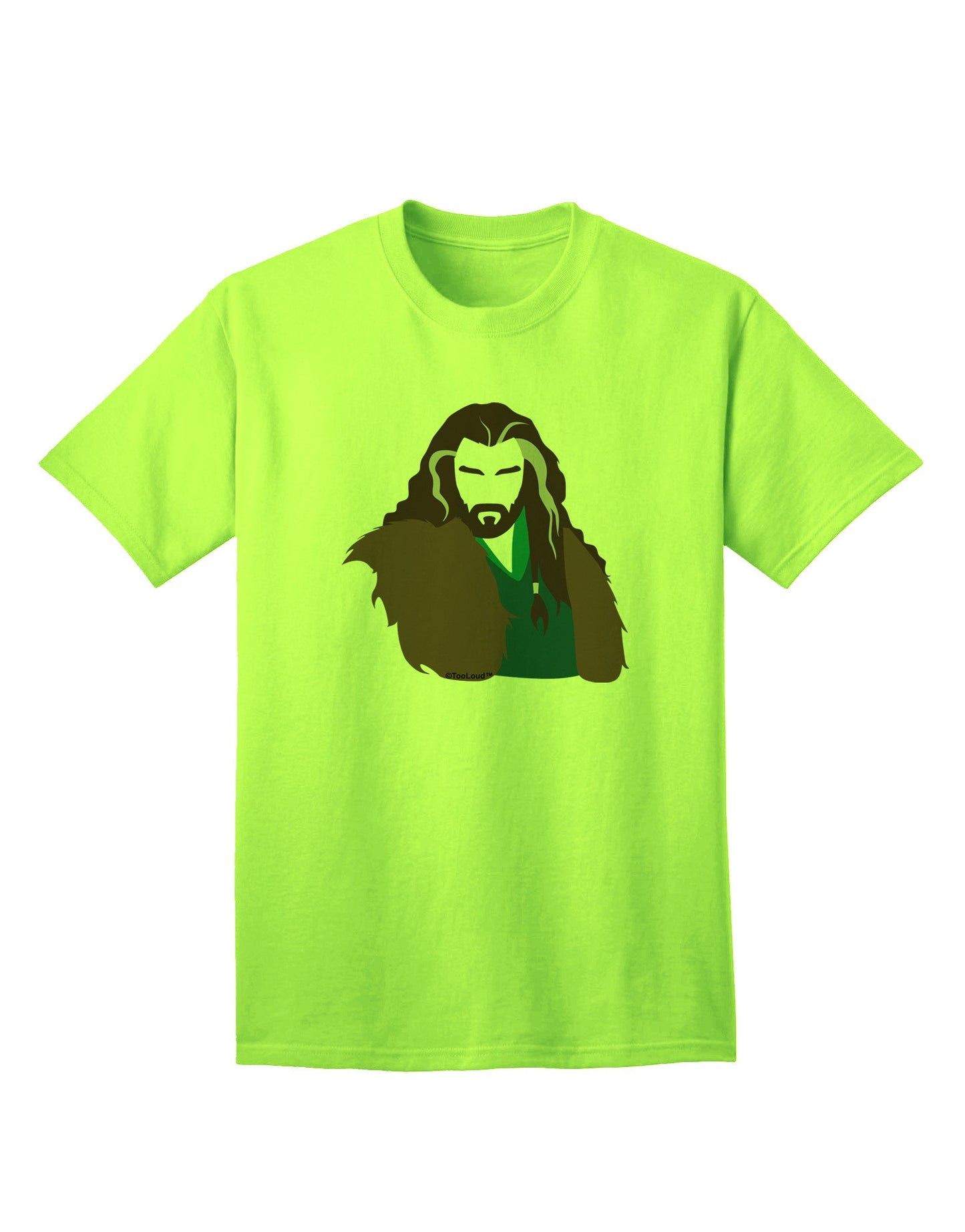 Dwarf King Premium Adult T-Shirt - Exclusively for Ecommerce Shoppers-Mens T-shirts-TooLoud-Neon-Green-Small-Davson Sales