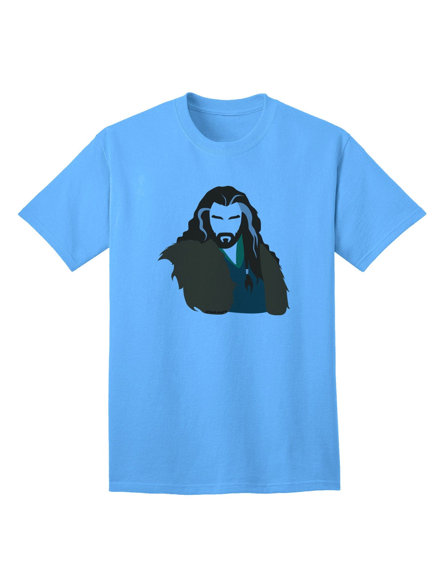 Dwarf King Premium Adult T-Shirt - Exclusively for Ecommerce Shoppers-Mens T-shirts-TooLoud-Aquatic-Blue-Small-Davson Sales