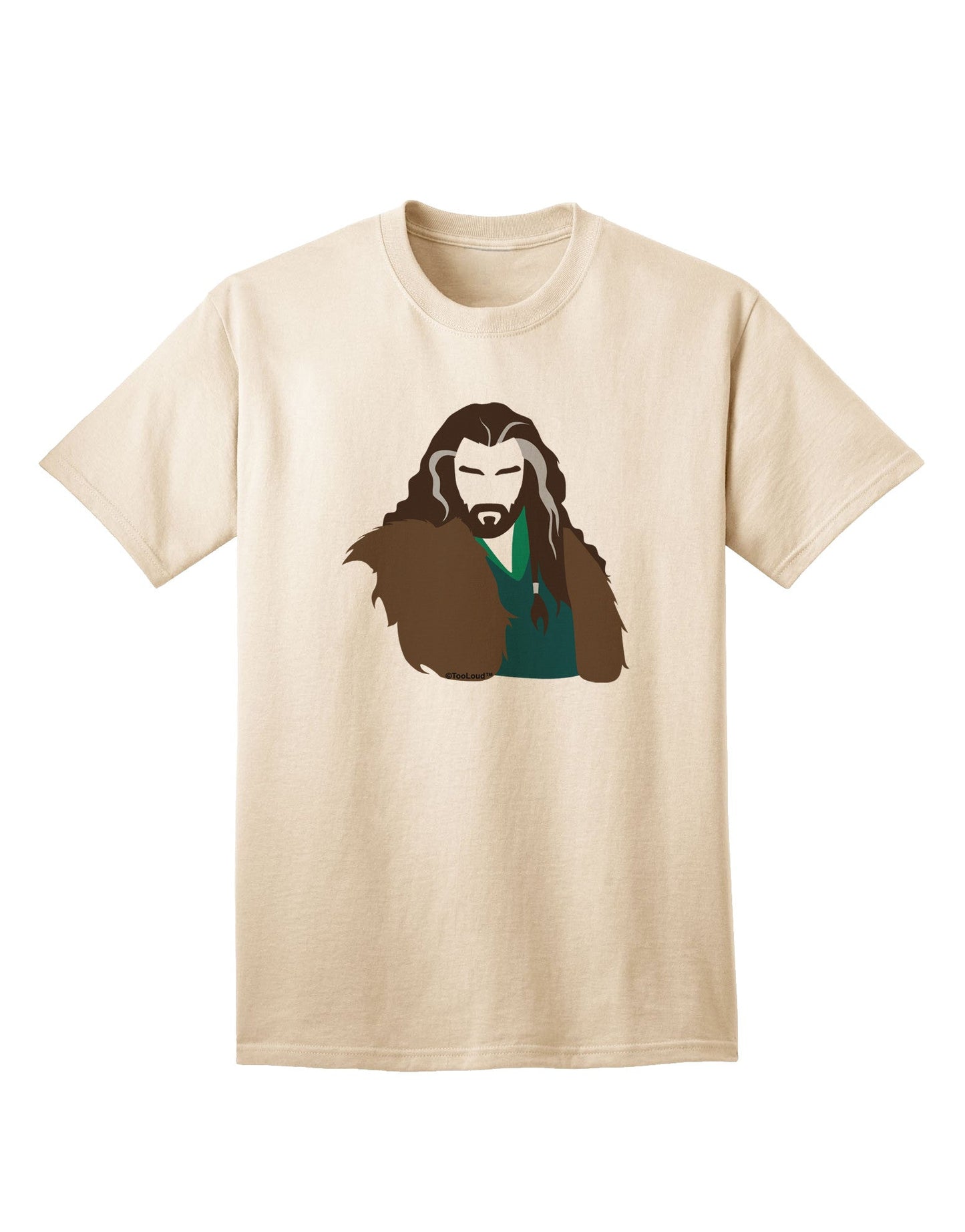 Dwarf King Premium Adult T-Shirt - Exclusively for Ecommerce Shoppers-Mens T-shirts-TooLoud-Natural-Small-Davson Sales