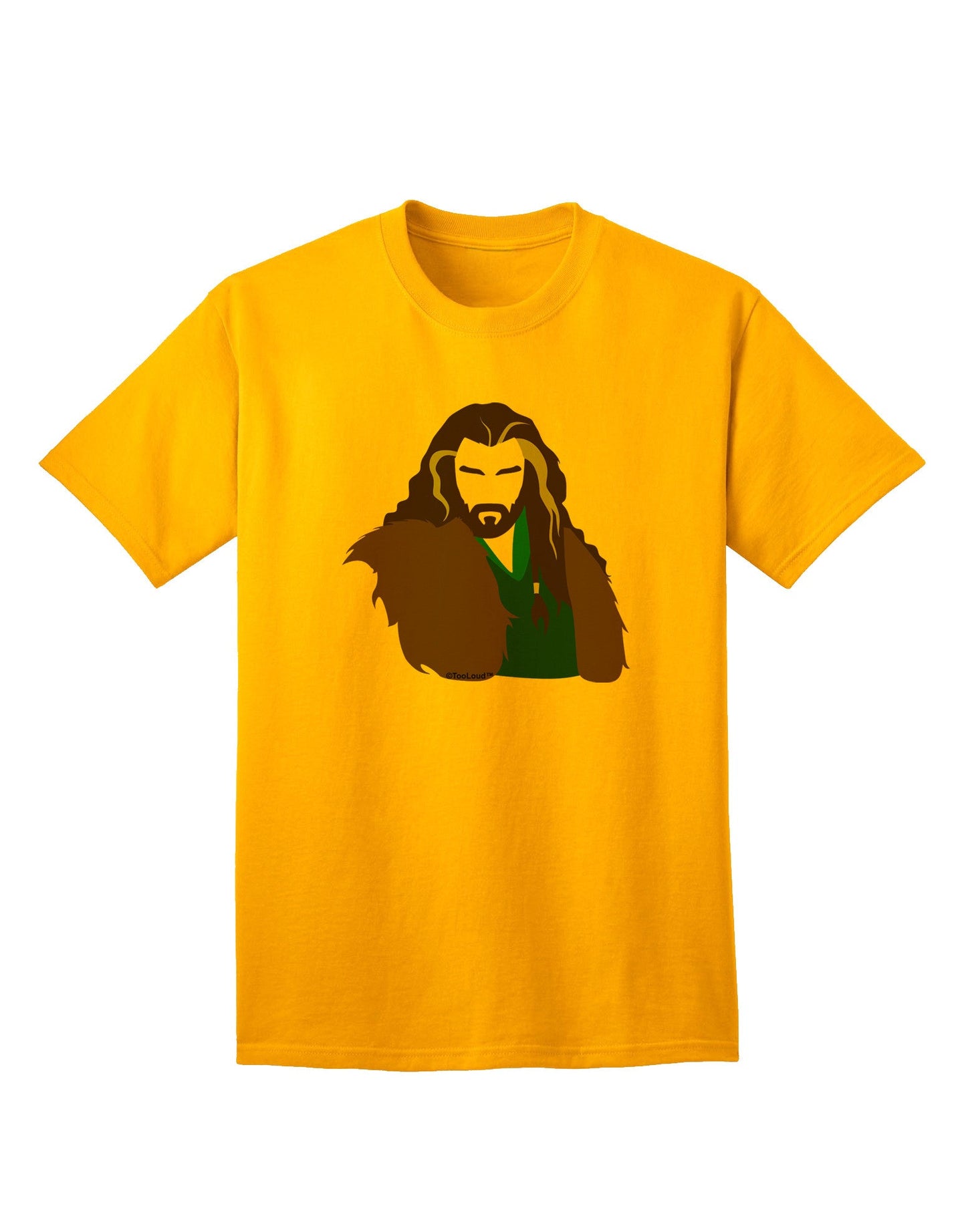 Dwarf King Premium Adult T-Shirt - Exclusively for Ecommerce Shoppers-Mens T-shirts-TooLoud-Gold-Small-Davson Sales