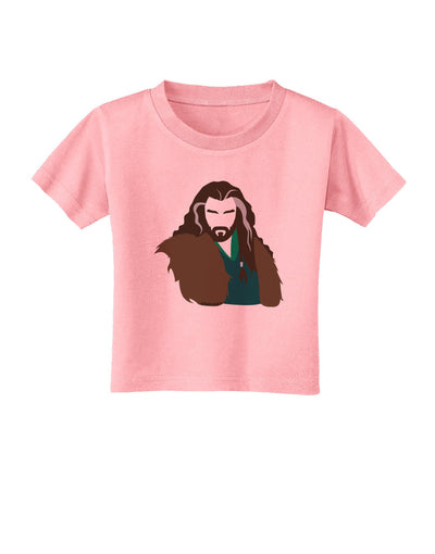 Dwarf King Toddler T-Shirt-Toddler T-Shirt-TooLoud-Candy-Pink-2T-Davson Sales