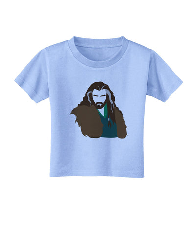 Dwarf King Toddler T-Shirt-Toddler T-Shirt-TooLoud-Aquatic-Blue-2T-Davson Sales