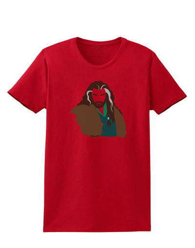 Dwarf King Womens Dark T-Shirt-TooLoud-Red-X-Small-Davson Sales