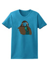 Dwarf King Womens Dark T-Shirt-TooLoud-Turquoise-X-Small-Davson Sales