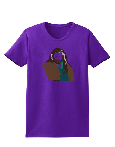 Dwarf King Womens Dark T-Shirt-TooLoud-Purple-X-Small-Davson Sales