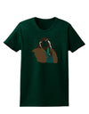 Dwarf King Womens Dark T-Shirt-TooLoud-Forest-Green-Small-Davson Sales