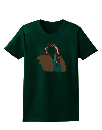 Dwarf King Womens Dark T-Shirt-TooLoud-Forest-Green-Small-Davson Sales