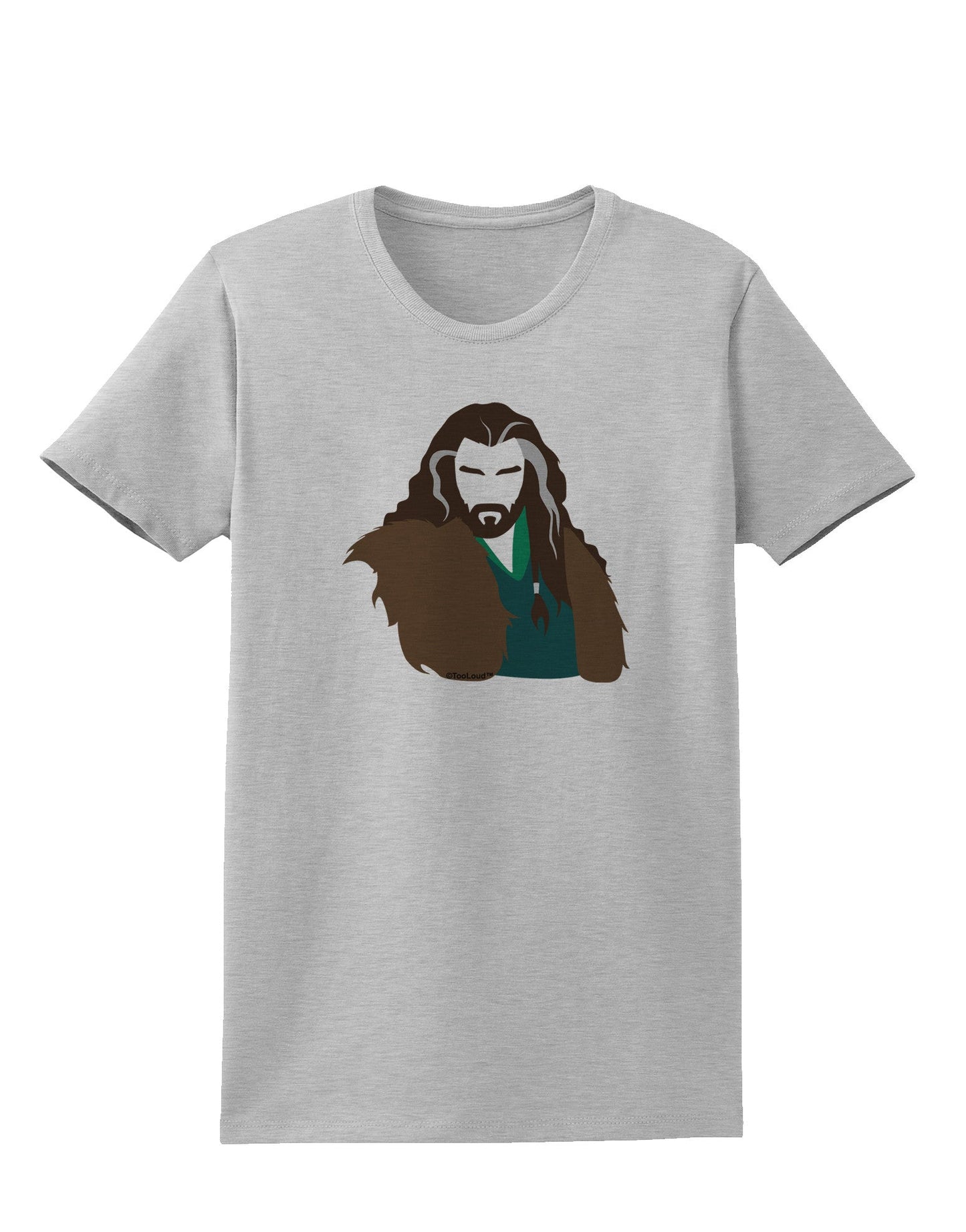 Dwarf King Womens T-Shirt-Womens T-Shirt-TooLoud-AshGray-X-Small-Davson Sales