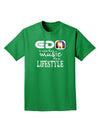 EDM - A Lifestyle Adult Dark T-Shirt-Mens T-Shirt-TooLoud-Kelly-Green-Small-Davson Sales