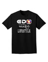 EDM - A Lifestyle Adult Dark T-Shirt-Mens T-Shirt-TooLoud-Black-Small-Davson Sales