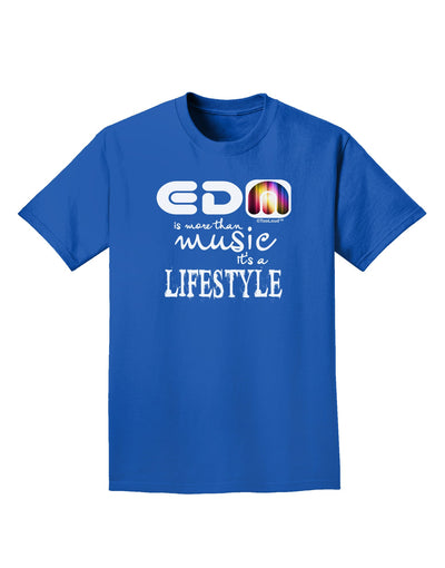 EDM - A Lifestyle Adult Dark T-Shirt-Mens T-Shirt-TooLoud-Royal-Blue-Small-Davson Sales