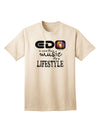 EDM - A Lifestyle Adult T-Shirt-Mens T-Shirt-TooLoud-Natural-Small-Davson Sales