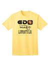 EDM - A Lifestyle Adult T-Shirt-Mens T-Shirt-TooLoud-Yellow-Small-Davson Sales