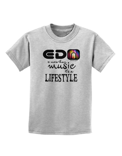 EDM - A Lifestyle Childrens T-Shirt-Childrens T-Shirt-TooLoud-AshGray-X-Small-Davson Sales