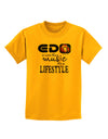 EDM - A Lifestyle Childrens T-Shirt-Childrens T-Shirt-TooLoud-Gold-X-Small-Davson Sales