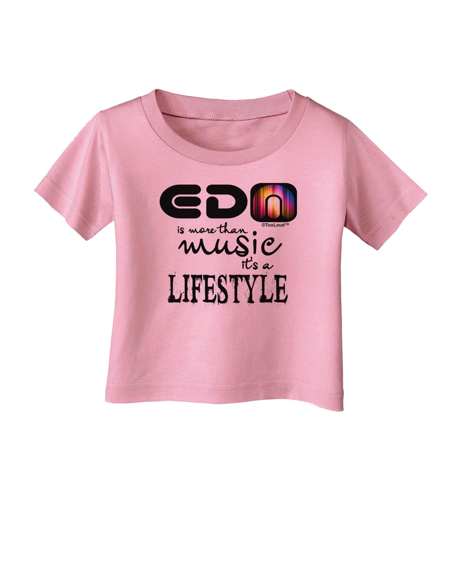 EDM - A Lifestyle Infant T-Shirt-Infant T-Shirt-TooLoud-Candy-Pink-06-Months-Davson Sales