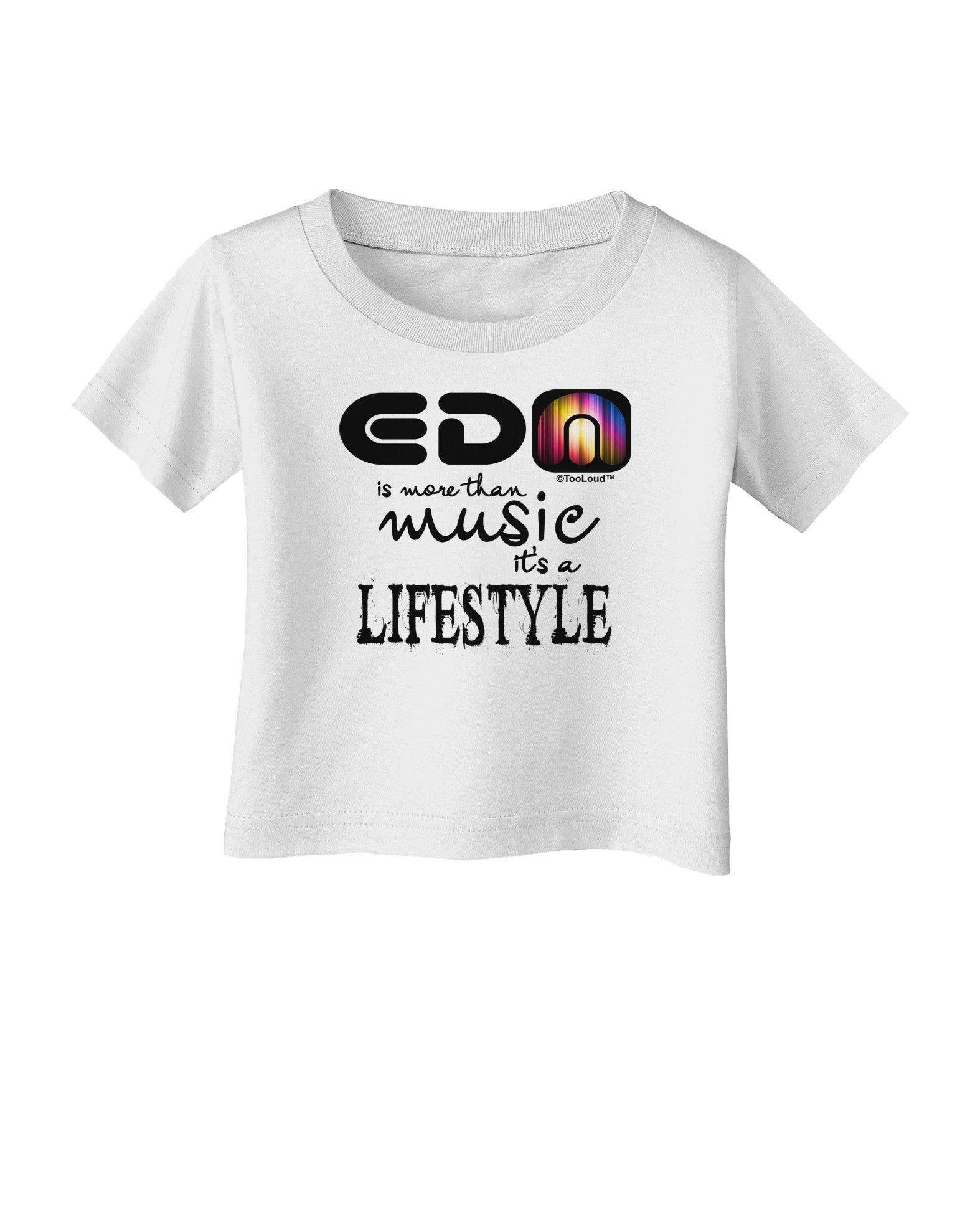 EDM - A Lifestyle Infant T-Shirt-Infant T-Shirt-TooLoud-White-06-Months-Davson Sales