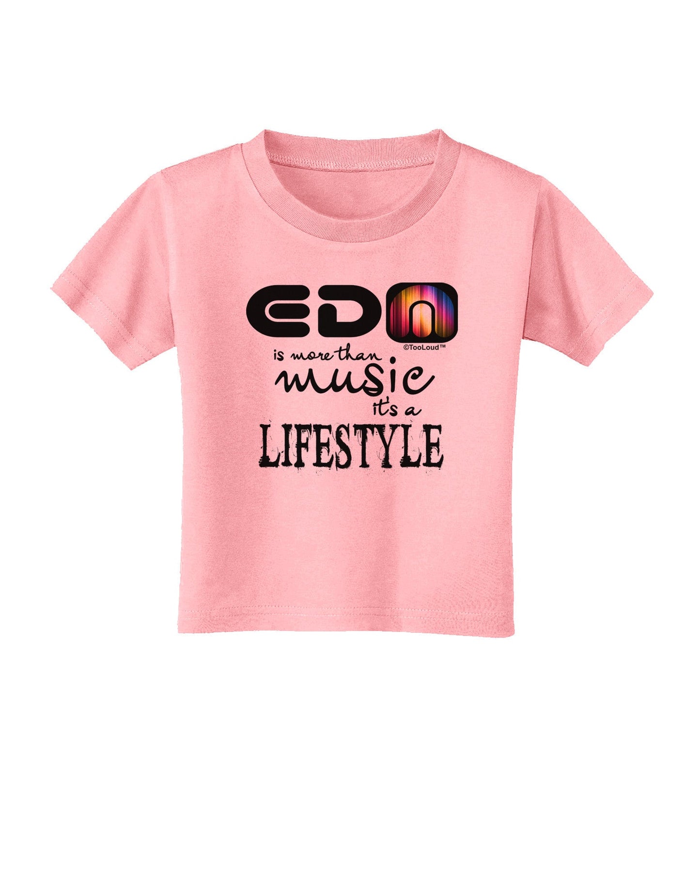 EDM - A Lifestyle Toddler T-Shirt-Toddler T-Shirt-TooLoud-Candy-Pink-2T-Davson Sales