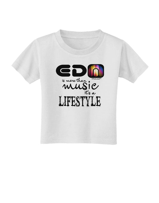 EDM - A Lifestyle Toddler T-Shirt-Toddler T-Shirt-TooLoud-White-2T-Davson Sales