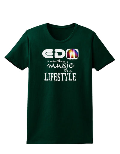 EDM - A Lifestyle Womens Dark T-Shirt-TooLoud-Forest-Green-Small-Davson Sales