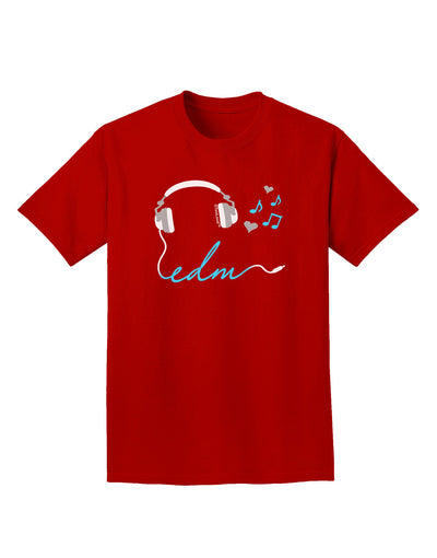 EDM Cord Blue Adult Dark T-Shirt-Mens T-Shirt-TooLoud-Red-Small-Davson Sales