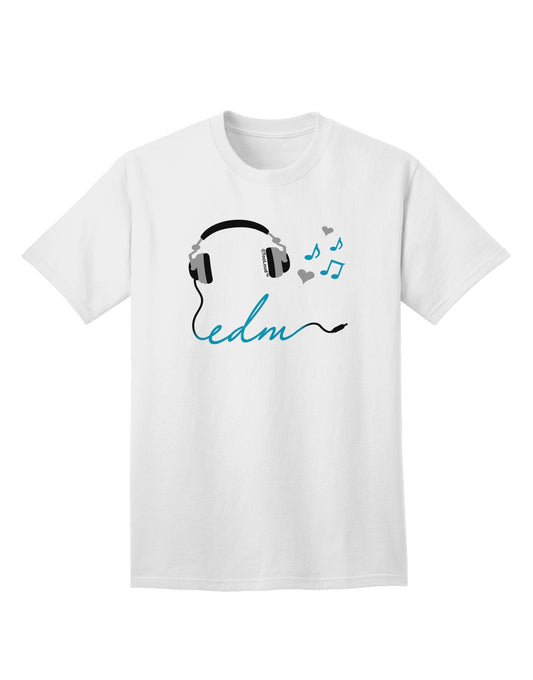 EDM Cord Blue Adult T-Shirt-Mens T-Shirt-TooLoud-White-Small-Davson Sales
