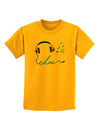 EDM Cord Blue Childrens T-Shirt-Childrens T-Shirt-TooLoud-Gold-X-Small-Davson Sales