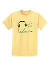 EDM Cord Blue Childrens T-Shirt-Childrens T-Shirt-TooLoud-Daffodil-Yellow-X-Small-Davson Sales