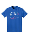 EDM Cord Pink Adult Dark T-Shirt-Mens T-Shirt-TooLoud-Royal-Blue-Small-Davson Sales