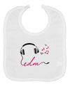 EDM Cord Pink Baby Bib