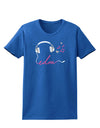 EDM Cord Pink Womens Dark T-Shirt-TooLoud-Royal-Blue-X-Small-Davson Sales