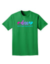 EDM Heart Adult Dark T-Shirt-Mens T-Shirt-TooLoud-Kelly-Green-Small-Davson Sales