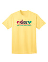 EDM Heart Adult T-Shirt-Mens T-Shirt-TooLoud-Yellow-Small-Davson Sales