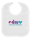 EDM Heart Baby Bib