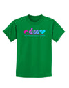 EDM Heart Childrens Dark T-Shirt-Childrens T-Shirt-TooLoud-Kelly-Green-X-Small-Davson Sales