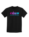 EDM Heart Childrens Dark T-Shirt-Childrens T-Shirt-TooLoud-Black-X-Small-Davson Sales
