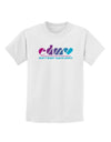 EDM Heart Childrens T-Shirt-Childrens T-Shirt-TooLoud-White-X-Small-Davson Sales