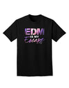 EDM Is My Escape Adult Dark T-Shirt-Mens T-Shirt-TooLoud-Black-Small-Davson Sales