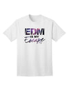 EDM Is My Escape Adult T-Shirt-Mens T-Shirt-TooLoud-White-Small-Davson Sales